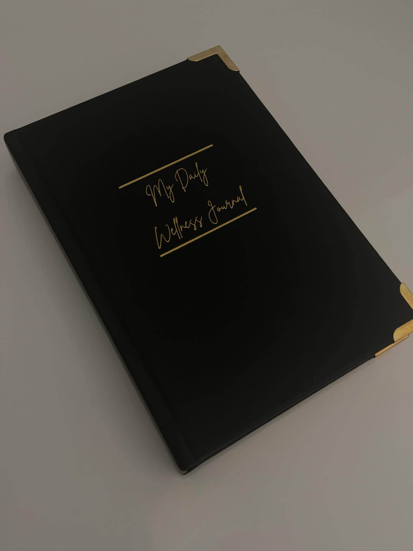 front cover daily self wellness journel